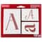 12 Pack: Letter Stencils Value Pack by Craft Smart®
